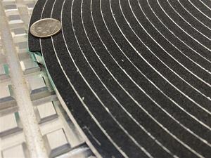 1/4" THICK WITH ADHESIVE