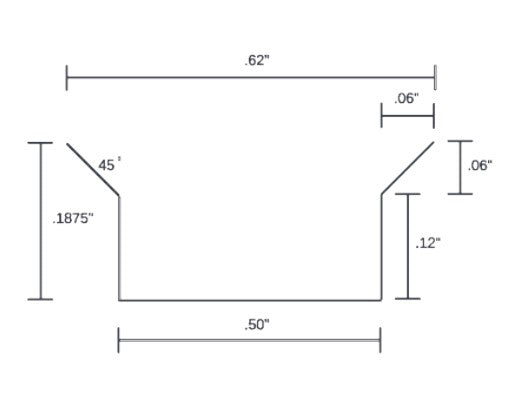 BIT - CHAMFER 25 50