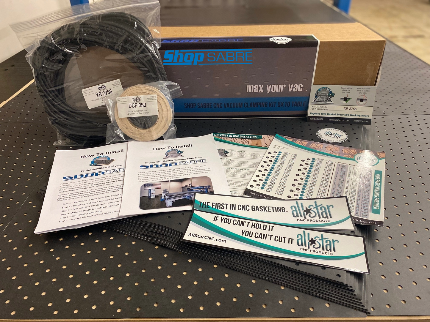 Shop Sabre Vacuum Clamp Kit- 5X10
